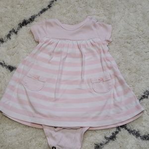 Striped baby dress